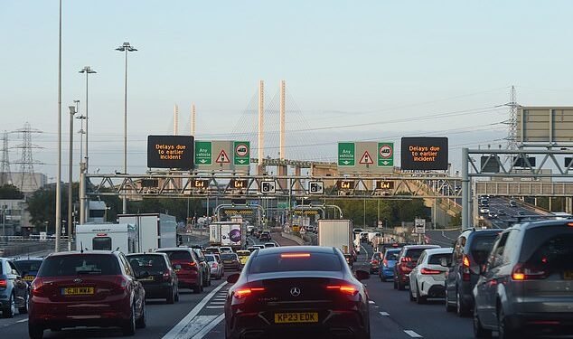 Data collated from the first day of the higher prices suggests that more HGVs used the Dartford Crossing on first day the Dart Charge was increased compared to a week earlier