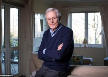 Broadcasting legend: Michael joined the BBC in 1957 and never looked back, spending five decades on TV