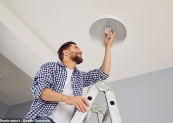 Noisy issue: A Daily Mail reader's downstairs neighbour replaced their ceiling and now there's no soundproofing