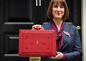 Shockwaves: Chancellor Rachel Reeves in Downing Street last October