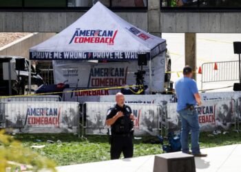 Officials give conflicting statements on suspect in Charlie Kirk shooting