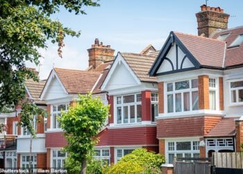 Homes in the southwest are now listed for £382,531 - a 1.3 per cent drop in a year