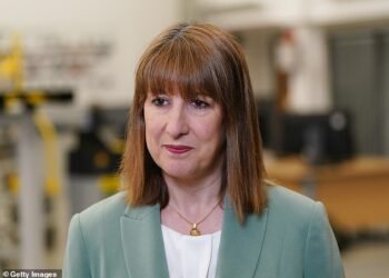 Under pressure: Rachel Reeves has been accused of creating an 'economic doom loop' by raising taxes rather than cutting spending