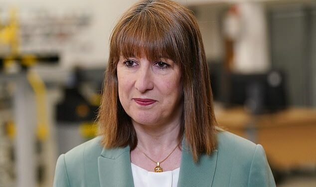 Under pressure: Rachel Reeves has been accused of creating an 'economic doom loop' by raising taxes rather than cutting spending