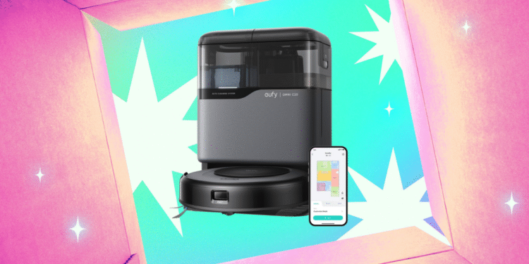 The Eufy Robot Vacuum + Mop Omni C20 Is Nearly 50% Off Right Now