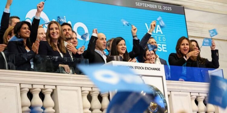 Transit tech firm Via valued at $3.5 billion as shares fall in NYSE debut