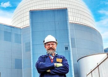 Visionary: Sizewell C, in which Centrica, led by Chris O'Shea has bought a 15 per cent stake will be built next to the Sizewell B nuclear reactor