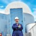 Visionary: Sizewell C, in which Centrica, led by Chris O'Shea has bought a 15 per cent stake will be built next to the Sizewell B nuclear reactor