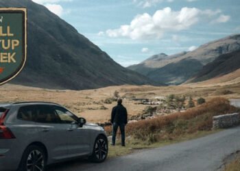 Chasing the Iconic Skyfall Shot Through Scotland in Classic Casual · Primer