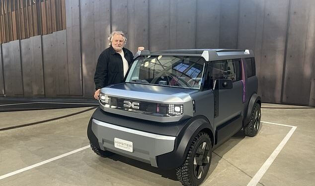 Romanian budget car brand Dacia has unveiled a radical 21st century electric ‘people’s car’ that could be in showrooms priced from under £12,000 within two years
