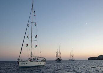 Gaza flotilla says unlit vessels approached its boats, prompting security measures