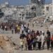 Gazans stream back home as Israel-Hamas ceasefire holds