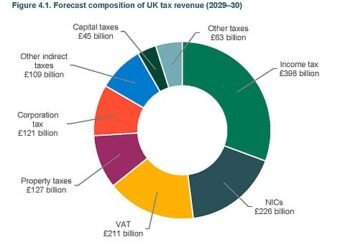 Revenue raisers: Income tax and National Insurance are the biggest sources of national income