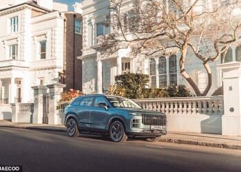 Three Chinese car makers have models in September's top 10 bestselling car models: Jaecoo's 7 SUV (pictured) ranks in 4th, BYD's Seal U in 6th and MG's HS in 8th
