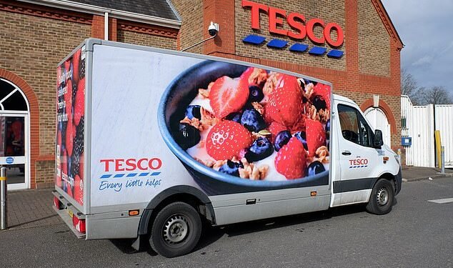 In the driving seat: Tesco remains the seemingly unstoppable favourite of the retail world