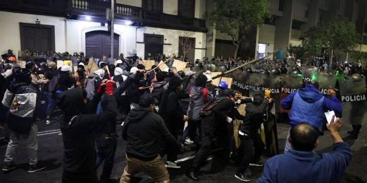 One dead, dozens injured as Peru's new president faces widespread protests