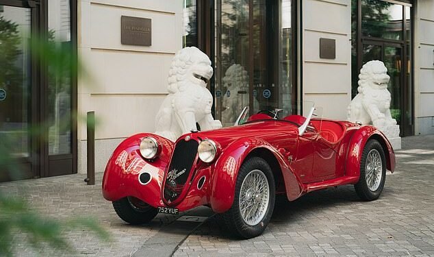This pre-war Alfa Romeo supercar is going under the hammer for £5.5million in west London