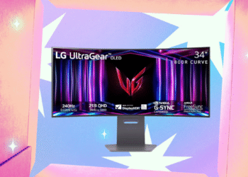 The LG Ultragear 34GS95QE OLED Gaming Monitor Is Nearly 50% Off Right Now