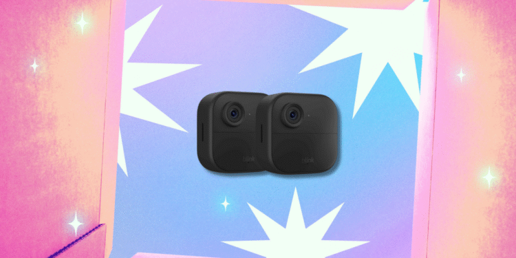 This Blink Outdoor Security Camera Two-Pack Is $100 Off Right Now