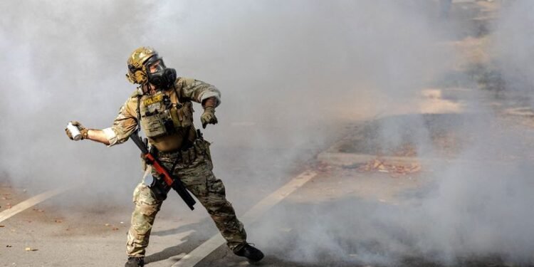 Top US border official to face judge in Chicago over use of tear gas