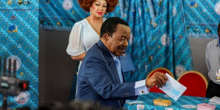 World's oldest president seeks to extend rule as Cameroon holds election