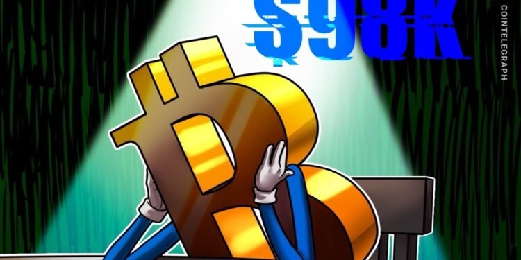 BTC Traders Eye $98K As All Supports Vanish