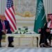 Before talks with Trump, Saudi Arabia doubles down on terms for Israel ties