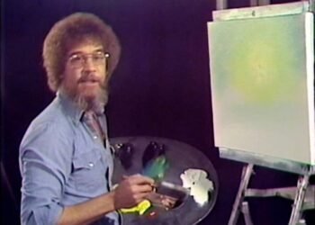 Bob Ross paintings to be auctioned to support US public television