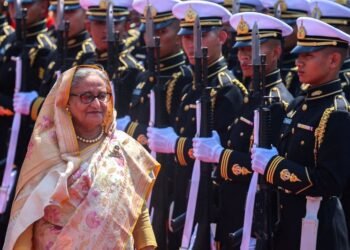 Exclusive-Ahead of Hasina court verdict, son warns of Bangladesh violence if party ban stays