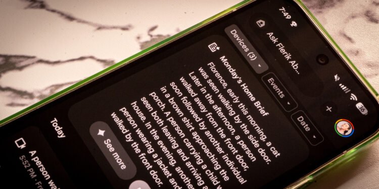 Gemini's Nest Camera Reports Aren't That Helpful Yet, but You Can Improve Them