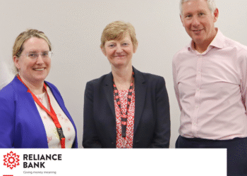 Lynne visits the Bank - Reliance Bank