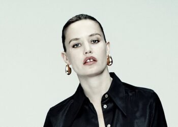 Confidence: Shares in M&S (modelled by Georgia May Jagger, above) sit near nine-year highs despite months of disruption after its hack over the Easter bank holiday