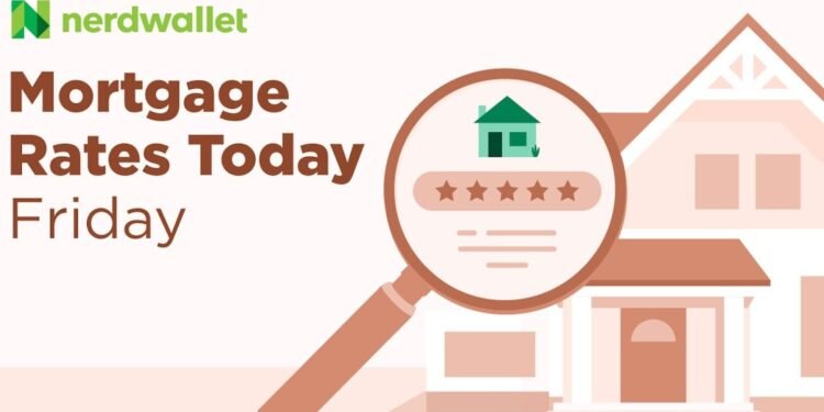 Compare Friday's mortgage rates on NerdWallet