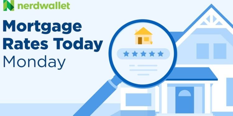 Compare Monday's mortgage rates on NerdWallet