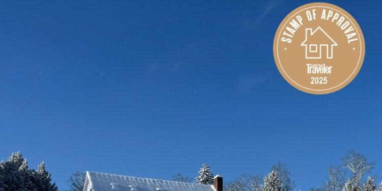 My Favorite Airbnb: A Cozy Vermont Farmhouse With a Fireplace & Sledding Hills