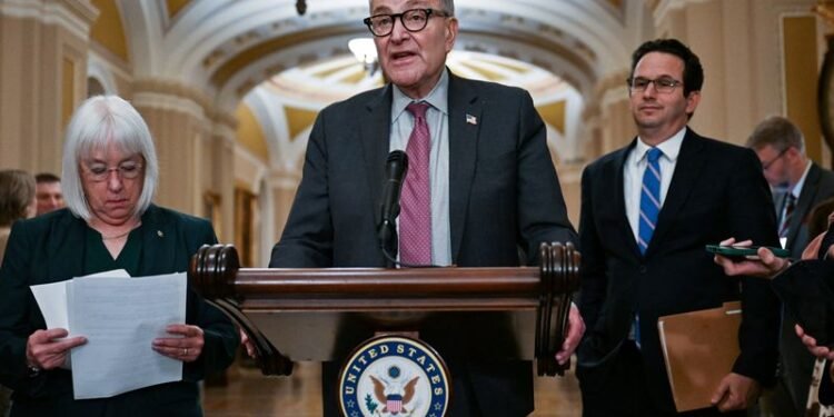 Schumer in the hotseat, again, over deal to fund government