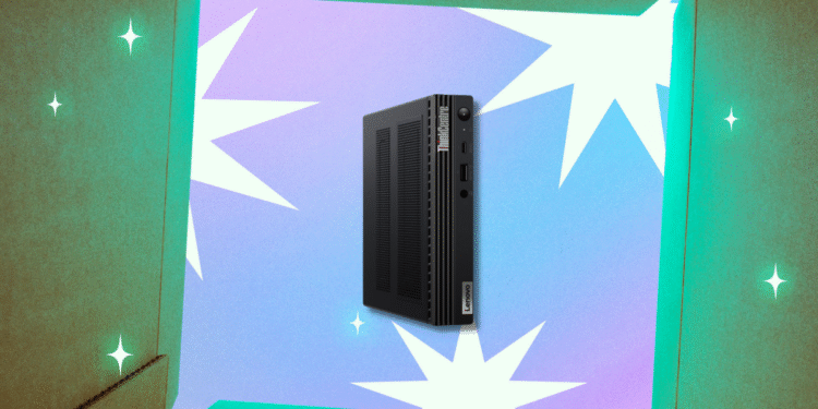 This Lenovo ThinkCentre Mini PC Is on Sale for Under $500 Right Now