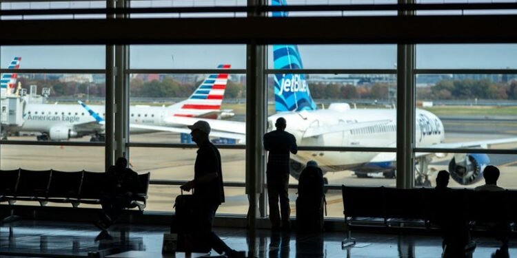 US air travel will fall to a trickle due to shutdown, transportation secretary says
