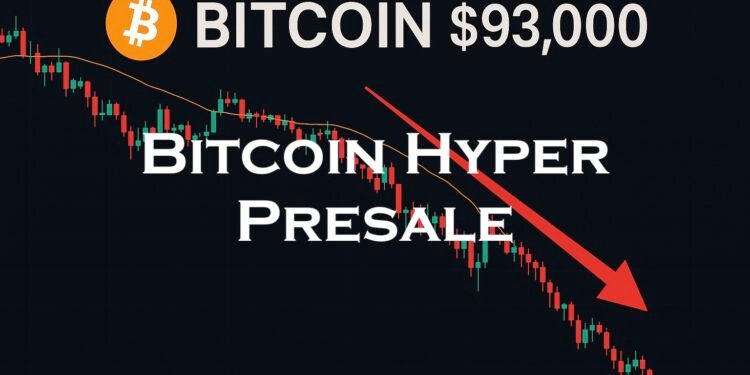 Bitcoin Hyper Presale Pushes Toward $28M As Bitcoin Slides To $93K.