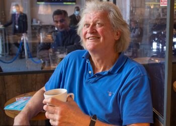 Cautious: Wetherspoons boss Tim Martin, whose firm runs nearly 800 pubs across the UK, said sales rose 3.7% in the first 14 weeks of its financial year to November 2