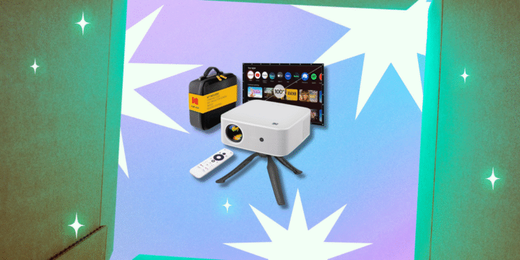 You Can Get This Kodak Smart Projector on Sale for Under $300 Right Now