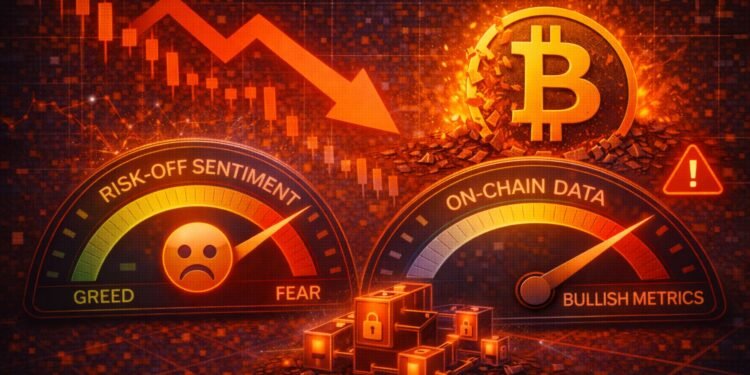 Bitcoin Enters Risk-Off Regime: Sentiment and On-Chain Data Align
