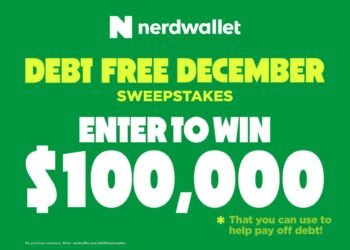 California Man Wins $100,000 in NerdWallet’s Debt-Free December Sweepstakes