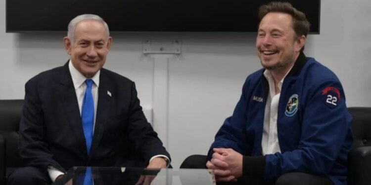Elon Musk discusses AI development with Israeli Prime Minister Netanyahu