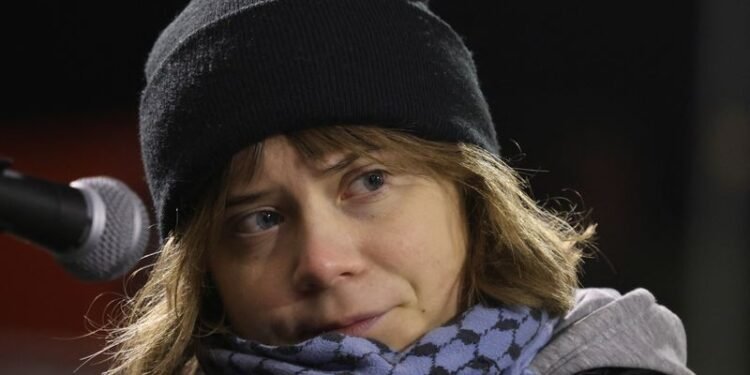 Greta Thunberg released from custody after arrest at UK pro-Palestinian protest