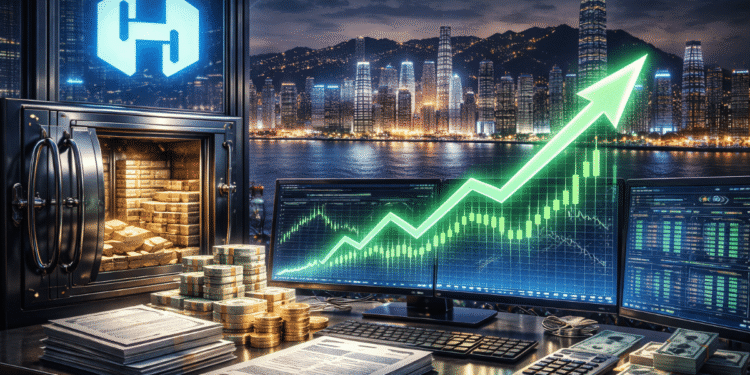 HashKey Stock Shoots 4% after Securing $250 Million Investment for New Crypto Fund