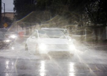 Heavy rains drench Southern California, spawn flash flooding, mud flows