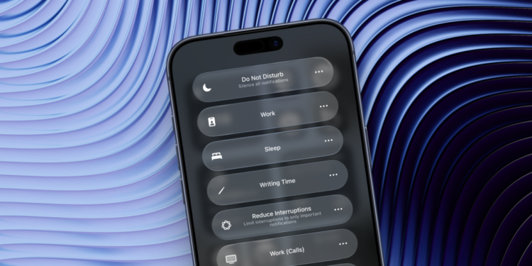 How to Set Up Your Own Custom Focus Modes on iPhone