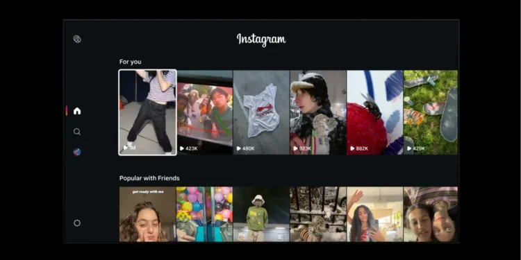 Instagram Reels May Be Coming to Your TV