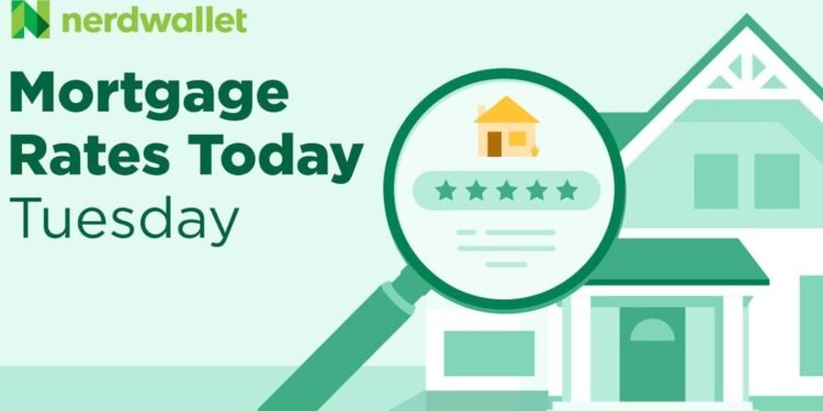 Compare Tuesday's mortgage rates on NerdWallet